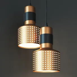 Hanging lamp dome deco